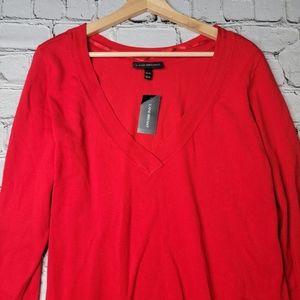 Lane Bryant women’s casual V-neck sweater Long sleeves Rayon blend Size 22/24 NW